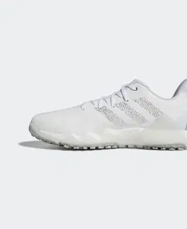 pánske tenisky Pánska golfová obuv bez hrotov Adidas biela