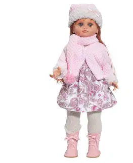 Hračky bábiky BERBESA - Luxusná detská bábika-dievčatko Tamara 40cm