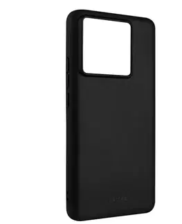 Puzdrá na mobilné telefóny Zadný pogumovaný kryt FIXED Story pre Xiaomi 13T13T Pro, čierna FIXST-1204-BK