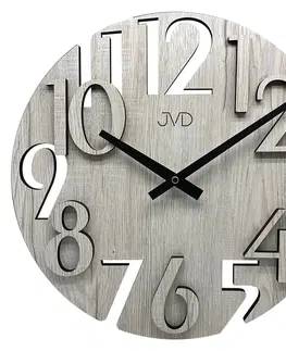 Hodiny Nástenné hodiny JVD HT113.2, 40cm sivá