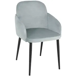 Čalúnené stoličky Stolička Hamilton 80213A-F15 Grey