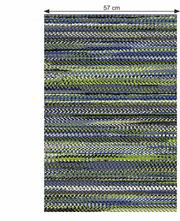 Koberce a koberčeky KONDELA Feten koberec 57x90 cm kombinácia farieb