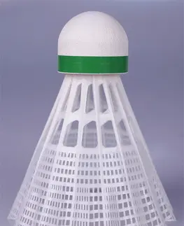 Badmintonové loptičky Plastové košíky Yonex Mavis 2000 biely košík - zelený pruh