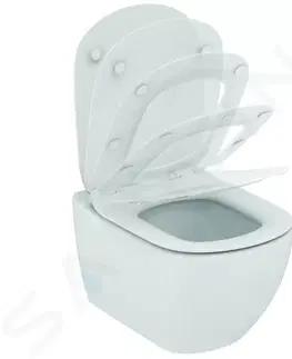 Záchody IDEAL STANDARD - Tesi Závesné WC, AquaBlade, biela T007901