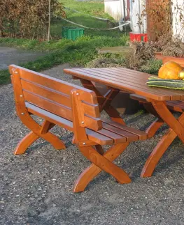 Záhradné stoly Záhradný stôl STRONG 160x70x68 cm