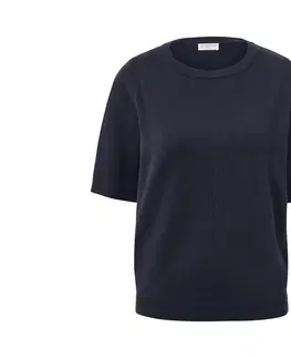 Shirts & Tops Pulóver z jemného úpletu, námornícka modrá
