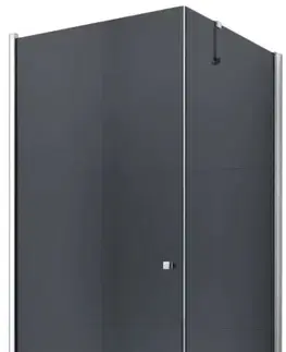 Sprchovacie kúty MEXEN/S - PRETORIA sprchovací kút 90x100, grafit, chróm 852-090-100-01-40