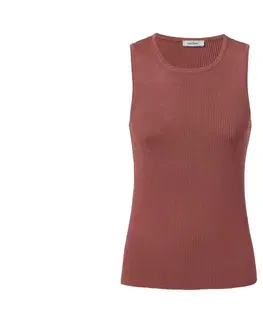 Shirts & Tops Pletený top, červenohnedý