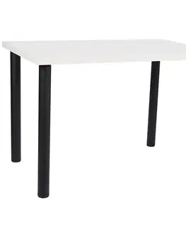 Jedálenské stoly Stôl Ron 110x70 biely