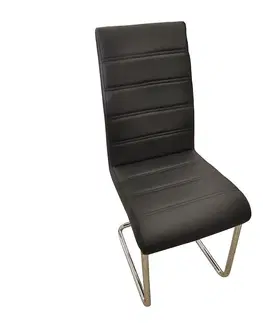 Čalúnené stoličky Stolička Eos čierna