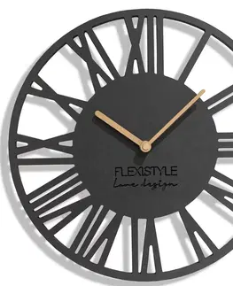 Hodiny Nástenné hodiny Loft Piccolo, Flex z219-1-d-x, 30 cm