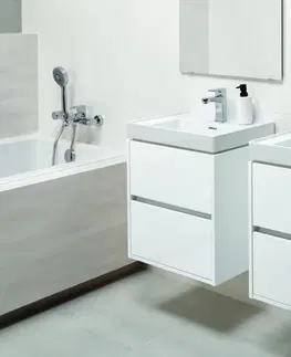 Kúpeľňový nábytok CERSANIT - SKRINKA POD UMÝVADLO CREA 50 BIELA S924-002