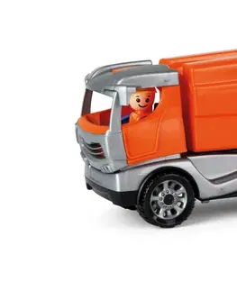 Hračky - dopravné stroje a traktory LENA - Auto Truckies smetiar v krabici