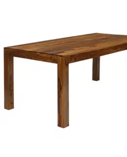 Jedálenské stoly Jedálenský stôl Gani 175x90 z indického masívu palisander