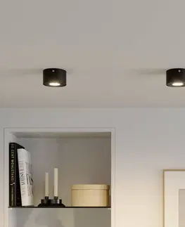 Bodové svetlá Briloner Stropné trubicové LED reflektory, čierne