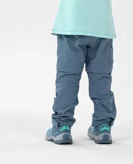 nohavice Detské odopínateľné turistické nohavice MH500 2-6 rokov