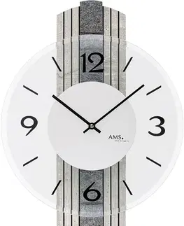 Hodiny Dizajnové nástenné hodiny 9675 AMS 38cm