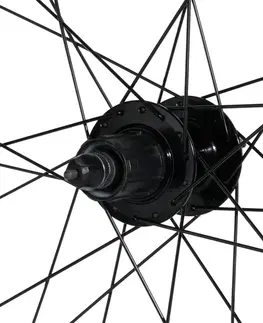 bicykle Zadné koleso na MTB 27,5 x 19c dvojstenný ráfik kotúčové brzdy kazeta a QR