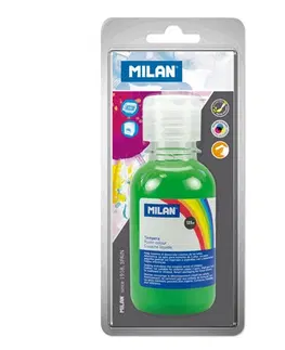 Kreatívne a výtvarné hračky MILAN - Temperová farba 125 ml zelená - blister