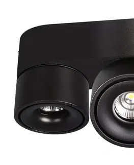 Svietidlá  LED Stmievateľné bodové svietidlo LAHTI MINI 2xLED/9W/230V 3000K CRI 90 čierna 