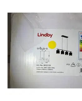 Svietidlá Lindby Lindby - Luster na lanku VASILIA 4xE14/28W/230V 