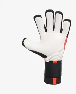 futbal Futbalové brankárske rukavice F900 Viralto čierno-červené