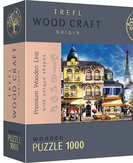 Hračky puzzle TREFL - Drevené puzzle 1000 - Francúzska alej