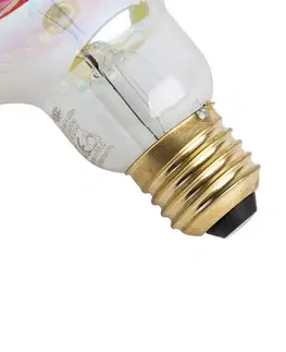 Ziarovky E27 dimbare LED lamp G125 regenboog 4W 200 lm 1800K