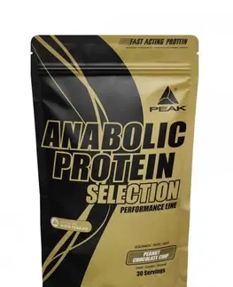 Proteíny 76 - 85 % Anabolic Protein Selection - Peak Performance 900 g Peanut Chocolate Chip