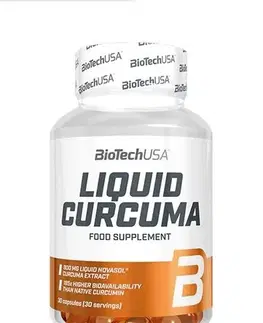 Antioxidanty Liquid Curcuma - Biotech USA 30 kaps.