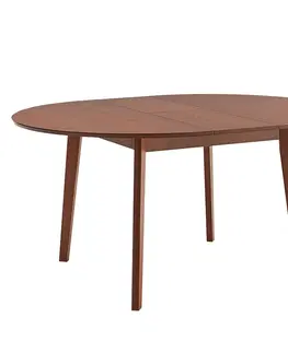 Jedálenské stoly KONDELA Alton jedálenský stôl buk merlot
