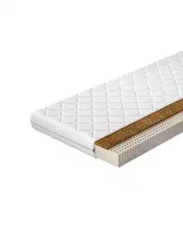 Matrace NABBI Mirino 160 obojstranný penový matrac latex / kokosová doska / látka