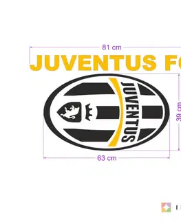 Nálepky na stenu Futbalová nálepka Juventus Turín