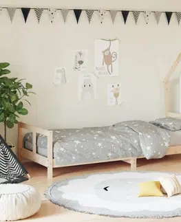 Detské izby Detská domčeková posteľ Dekorhome 70 x 140 cm