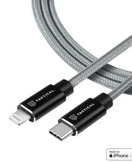 Dáta príslušenstvo Tactical kevlarový USB-C/Lightning MFI kábel, 1 m 57983104175