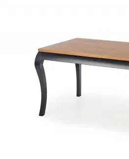 Jedálenské stoly Rozkladací jedálenský stôl WINDSOR Halmar Biela / dub