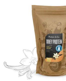 Športová výživa Protein & Co. Bezlaktózový CFM Whey Váha: 500 g, Zvoľ príchuť: Vanilla dream