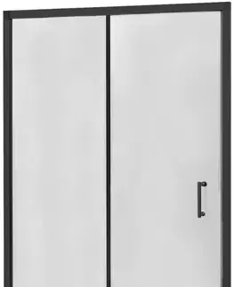 Sprchovacie kúty MEXEN - Apia posuvné sprchové dvere 105, transparent, čierna 845-105-000-70-00