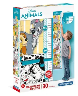 Hračky puzzle CLEMENTONI - Puzzle Meter 30 Disney zvieratká