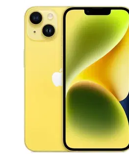 Mobilné telefóny Apple iPhone 14 128GB, žltá
