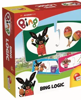 Hračky puzzle LISCIANIGIOCH - Bing - Dvojica