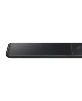 Bezdrôtové nabíjačky Bezdrôtová nabíjačka Samsung Trio s adaptérom a káblom, black EP-P6300TBEGEU