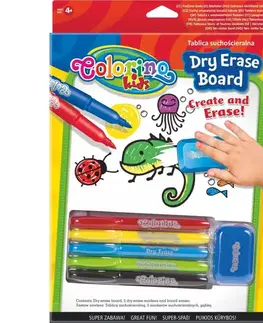 Kreatívne a výtvarné hračky PATIO - Colorino stierateľná tabuľa