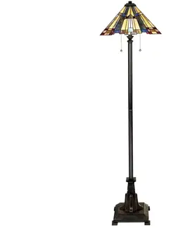 Lampy Elstead Elstead QZ-INGLENOOK-FL - Stojacia lampa INGLENOOK 2xE27/60W/230V 