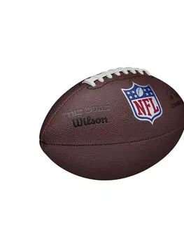 futbal Lopta na americký futbal oficiálna replika NFL DUKE hnedá