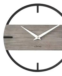 Hodiny Drevené hodiny Loft LCT4011, 35cm
