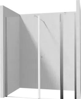 Sprchovacie kúty DEANTE/S - Sprchové dvere výklopné 100 pevná stena 80 KTSU043P+KTS_038P+KTS_011X KERRIA/0081