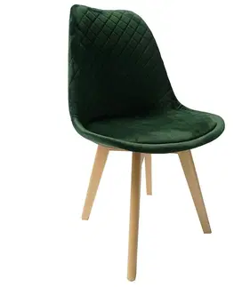 Čalúnené stoličky Stolička Rio zelená