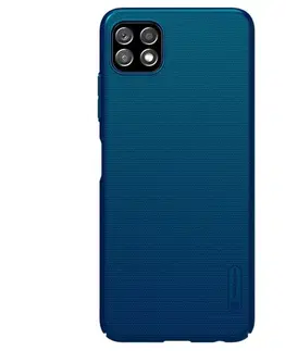 Puzdrá na mobilné telefóny Zadný kryt Nillkin Super Frosted pre Samsung Galaxy S21 FE, modrá 57983104940