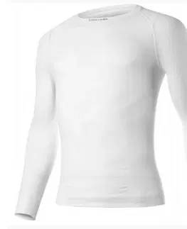 Pánská trička Pánske Termo triko Lasting Apol 0101 biela S/M